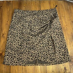 Altar’d State size large leopard print skirt